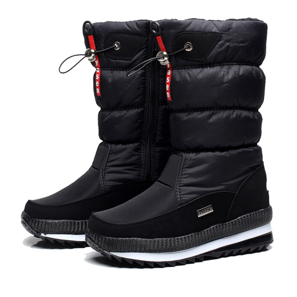 Women's Winter Insulated Zipper Boots
