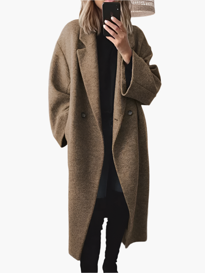 Women’s Loose Fit Longline Winter Coat