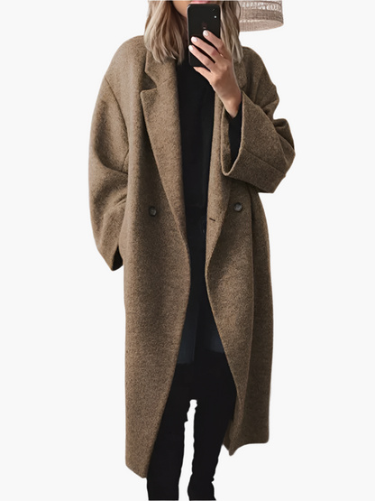 Women’s Loose Fit Longline Winter Coat