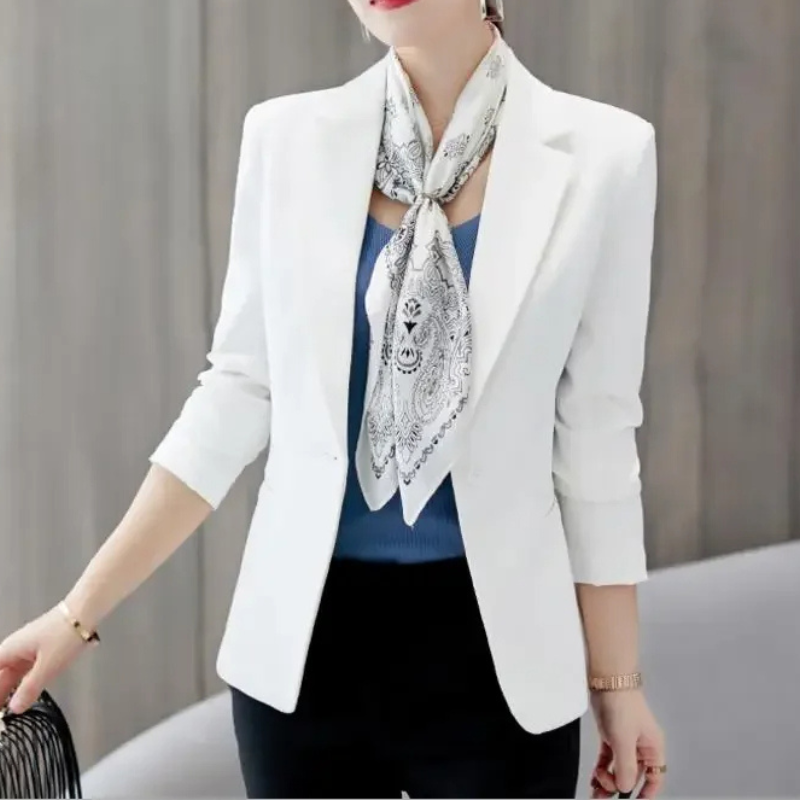 Women's Tailored Slim Fit Office Blazer