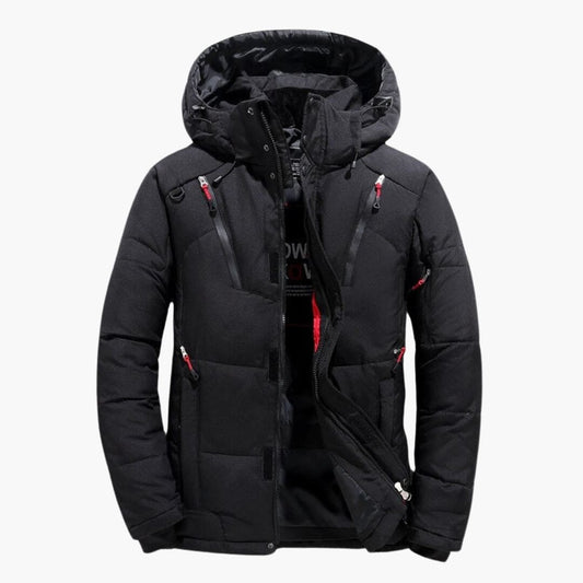 Weather-Resistant Warm Down Jacket