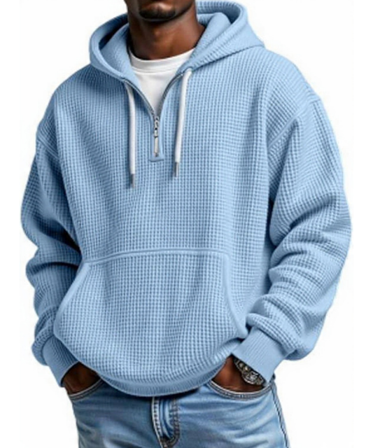 Stand-Collar Zip Pocket Shirt