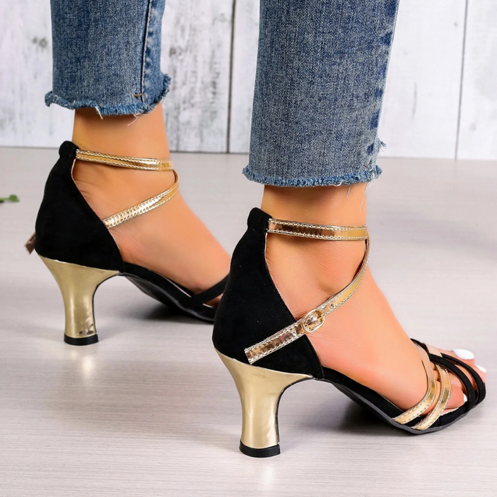 Luciana Bellezza Strappy Heels Sandals