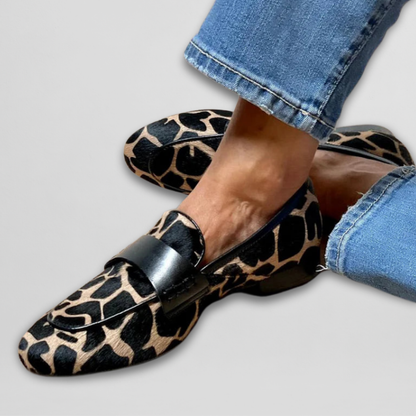 Loafer with Animal Print
