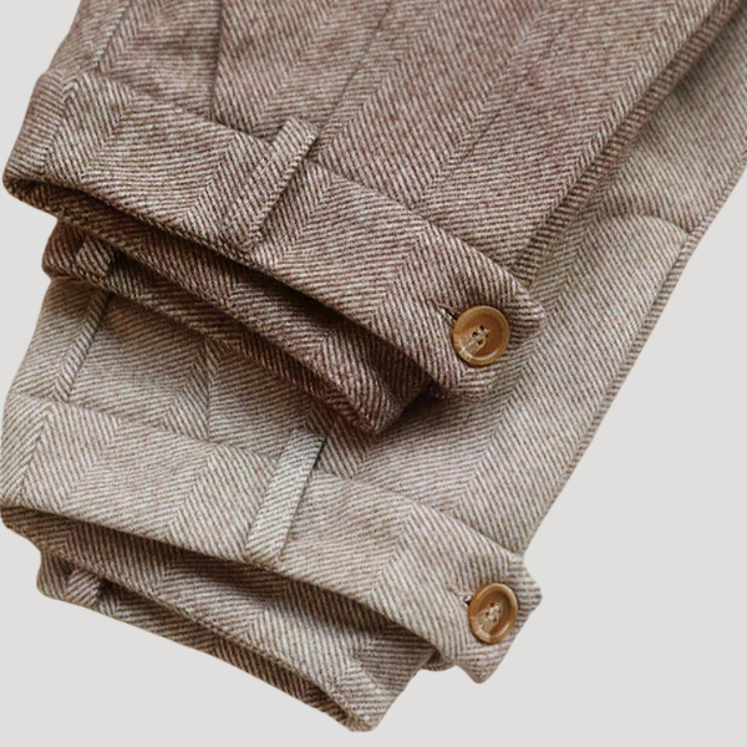 Men’s Spring Tailored Ankle-Length Pants