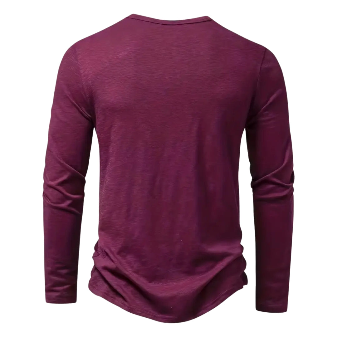 Camisa de manga larga elegante sport