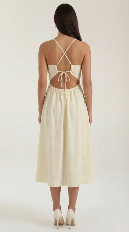 Cutout Midi Dress