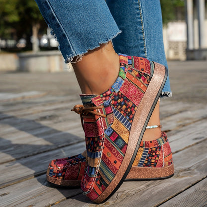 Colorful Retro Shoes for Women