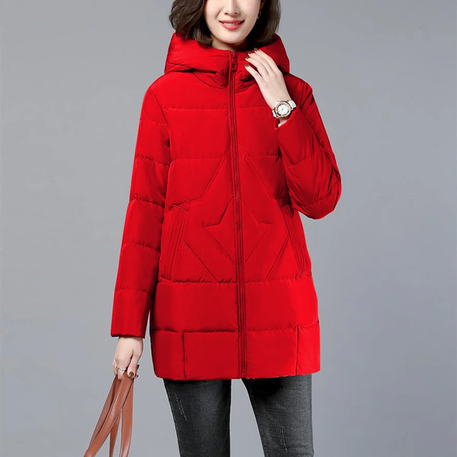 Women’s Cozy Warm Hooded Winter Jacket