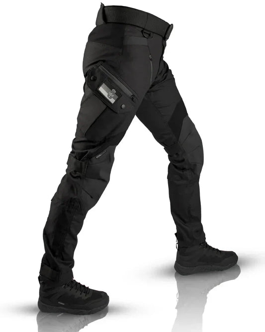 Pantalones cargo tácticos duraderos para hombre con múltiples bolsillos