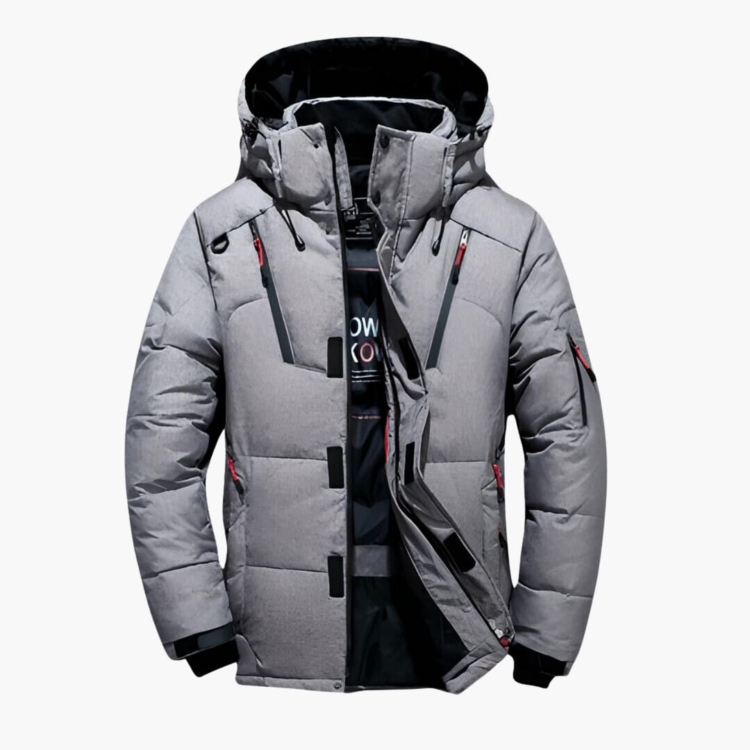 Weather-Resistant Warm Down Jacket