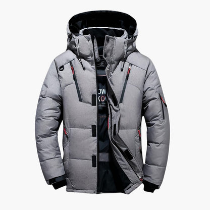 Weather-Resistant Warm Down Jacket