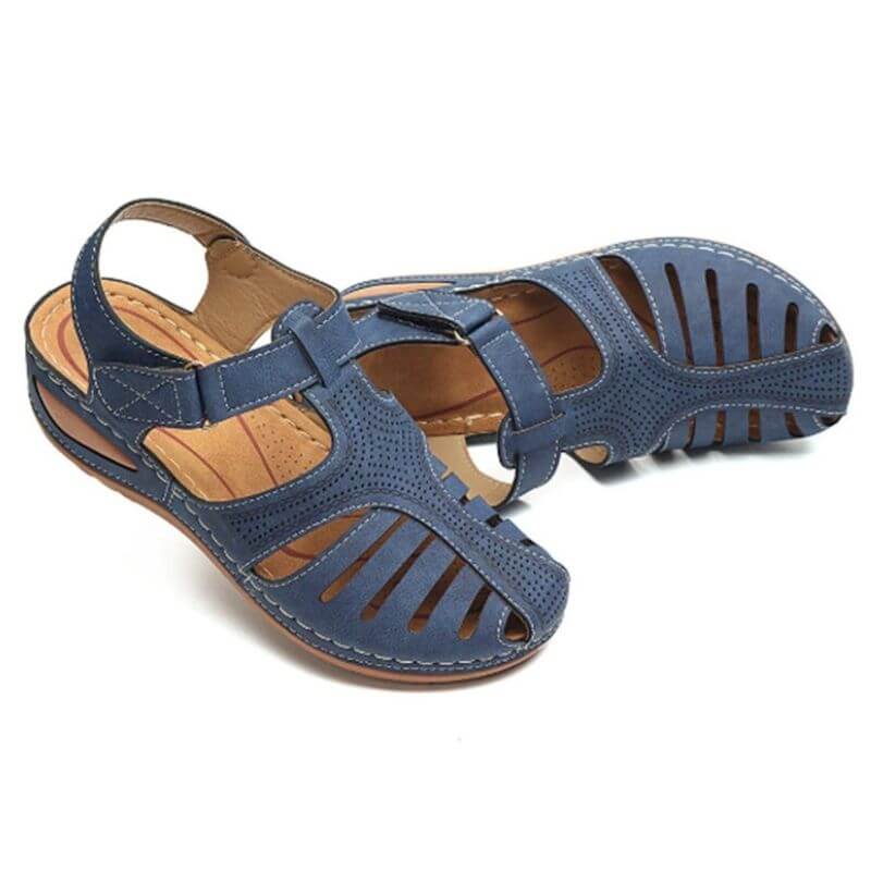 Sandalias ortopédicas de cuña Calypso Gladiator