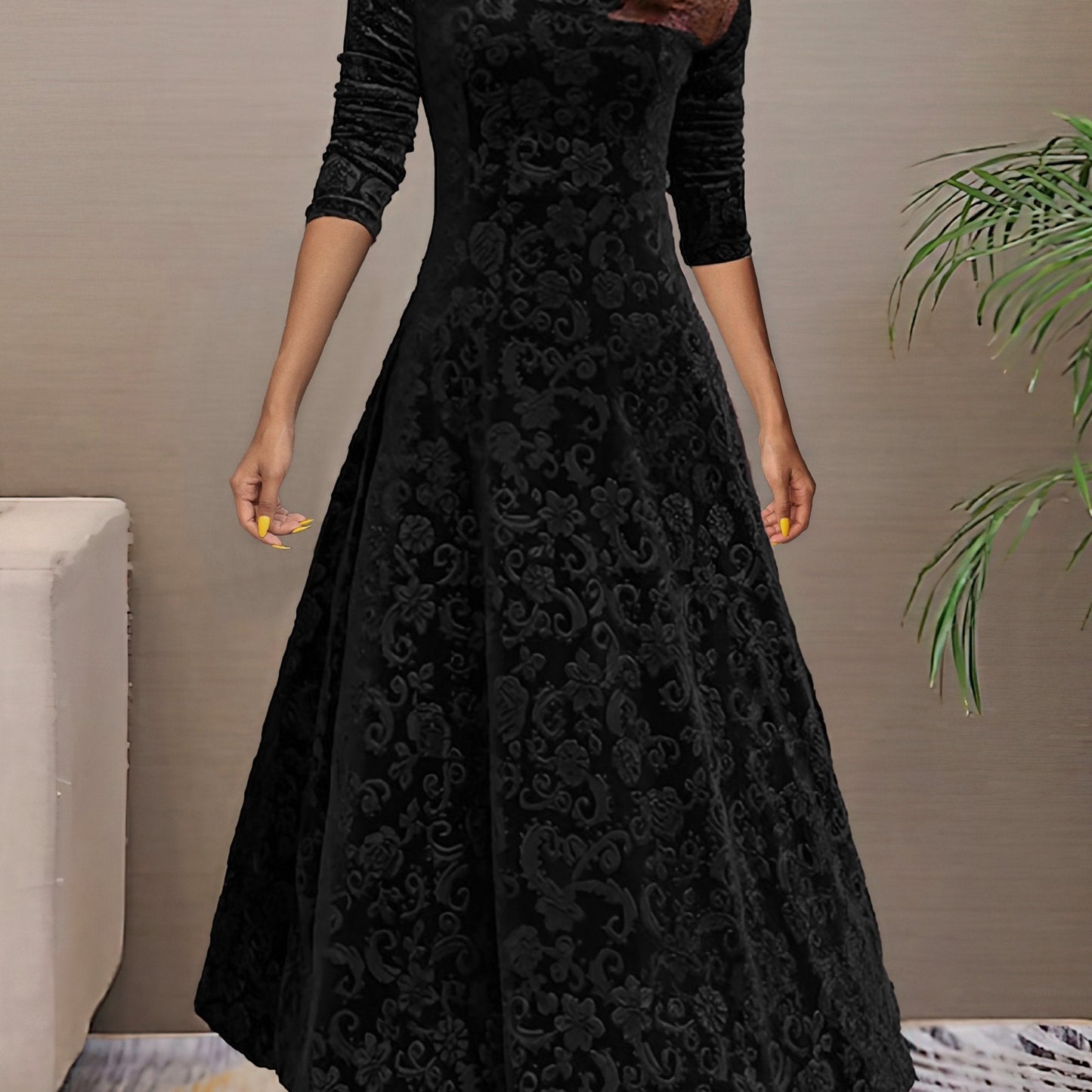 Velvet Elegance Dress