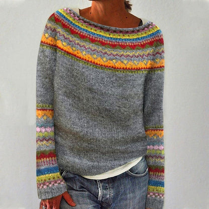 Jersey de punto de lana merina para mujer - Colección invierno