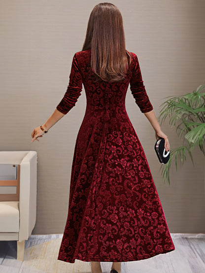 Velvet Elegance Dress