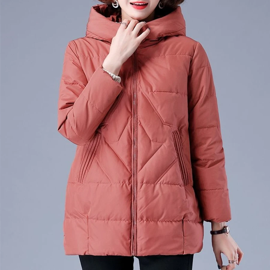 Women’s Cozy Warm Hooded Winter Jacket