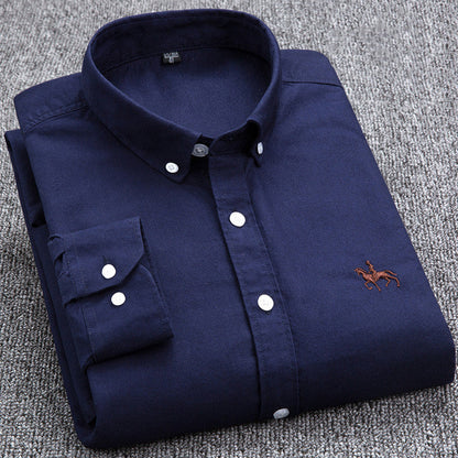 Men's Checkered Button-Down Shirt