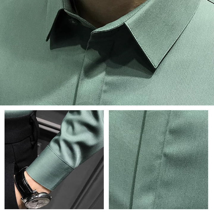 Camisa sin plancha, nítida y sencilla