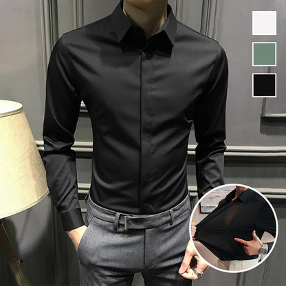 Sharp and Simple Iron-Free Shirt