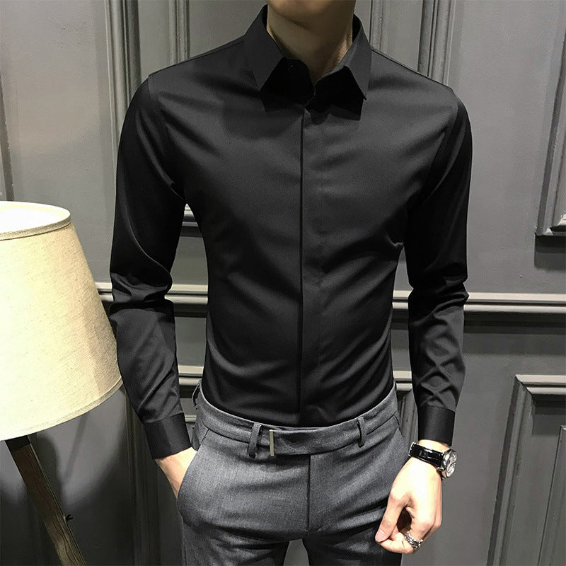 Sharp and Simple Iron-Free Shirt