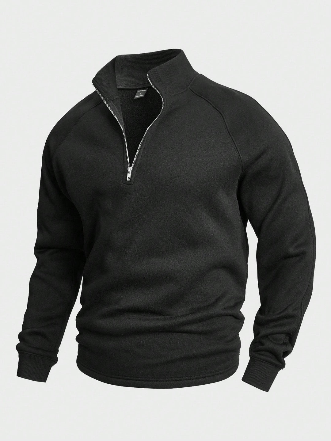 Sudadera de ocio prémium con media cremallera