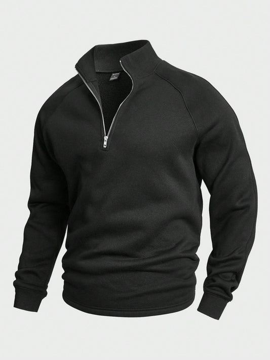 Premium Half Zip Leisure Pullover