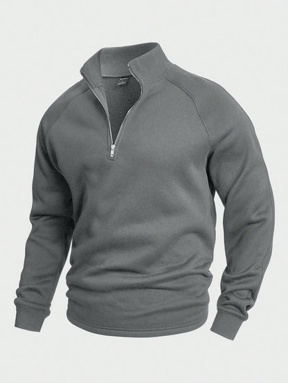 Premium Half Zip Leisure Pullover