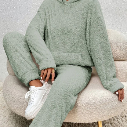 Conjunto Lounge Cómodo con Capucha para Mujer Primavera