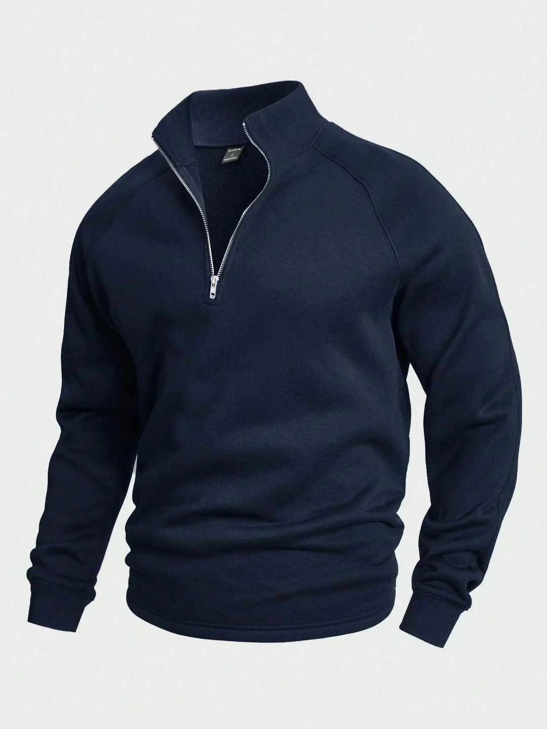 Sudadera de ocio prémium con media cremallera