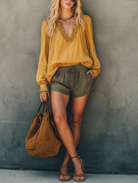 Yellow And Olive Green