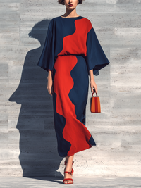 Navy And Red