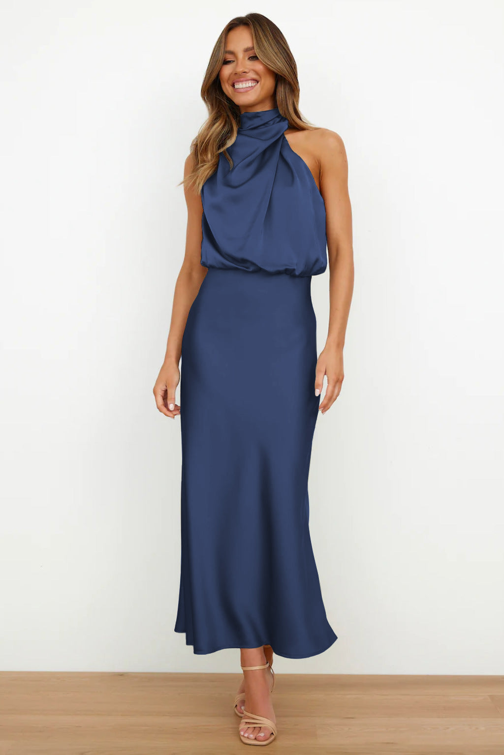 Vestido Drapeado Sahara