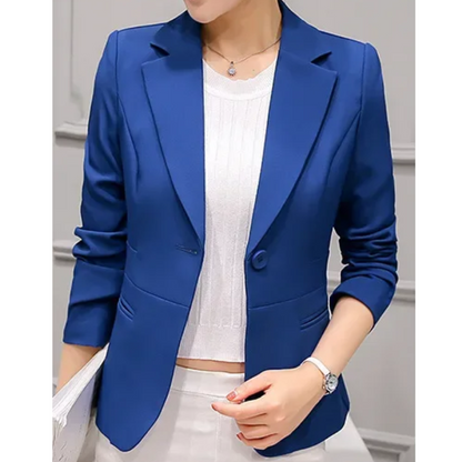 Women's Tailored Slim Fit Office Blazer