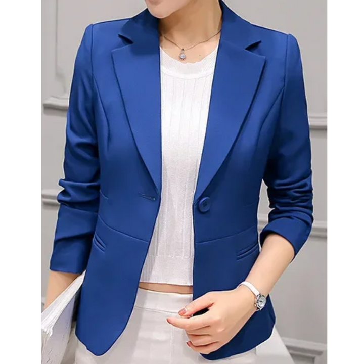 Women's Tailored Slim Fit Office Blazer