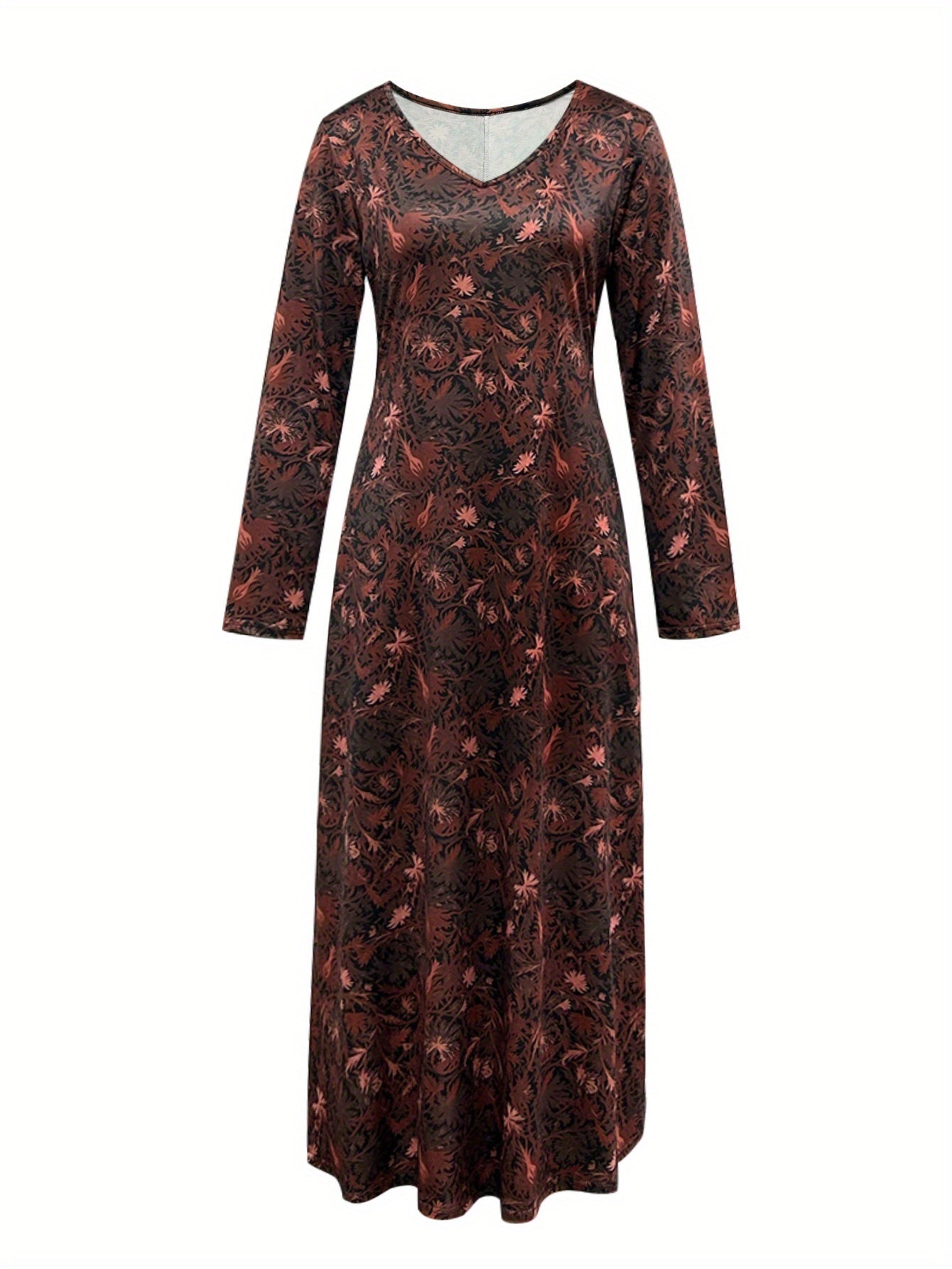 Kendal | Long Floral Dress