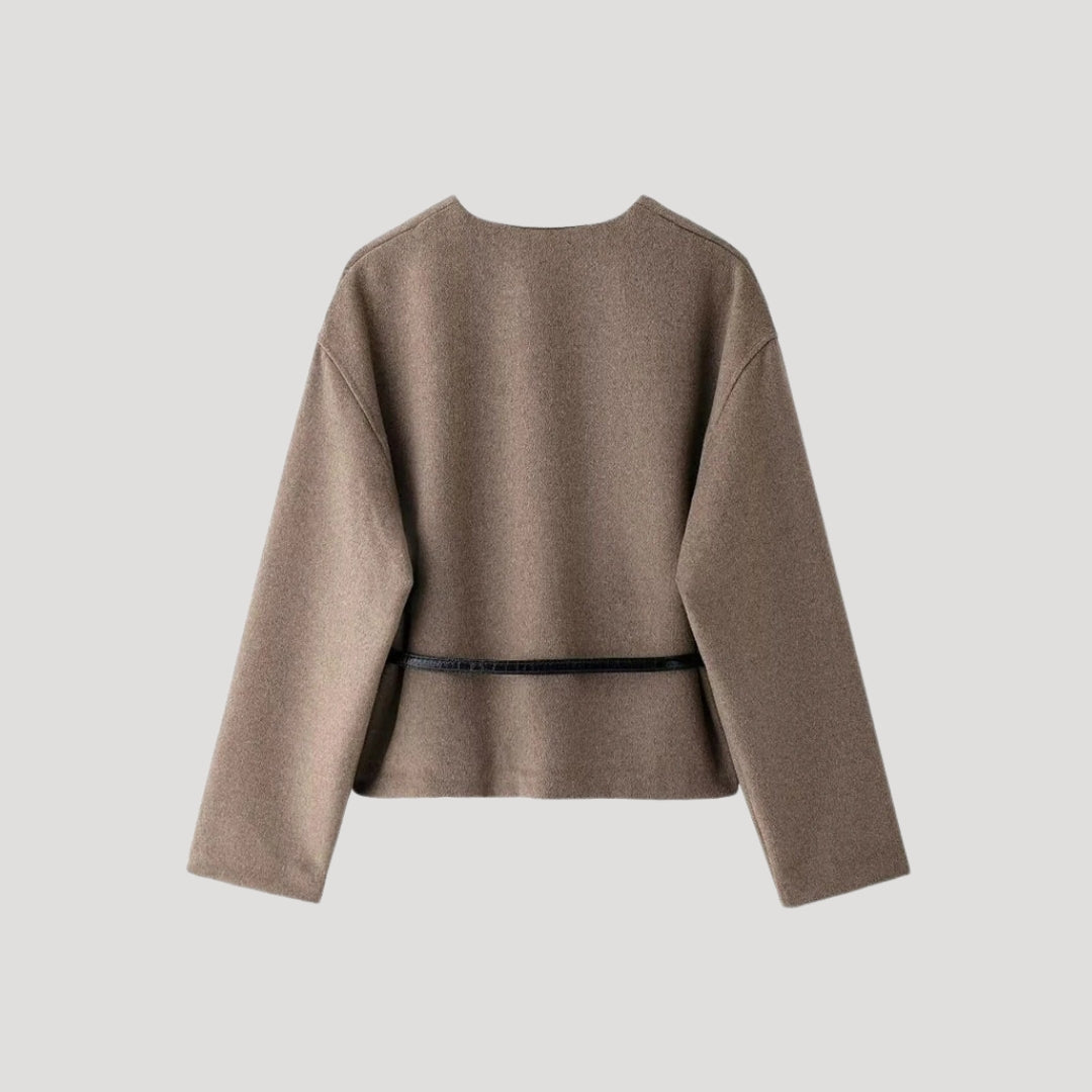 Women’s Spring Belted Wrap Jacket Top