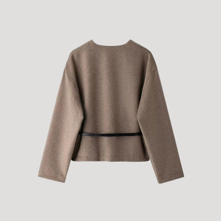 Women’s Spring Belted Wrap Jacket Top