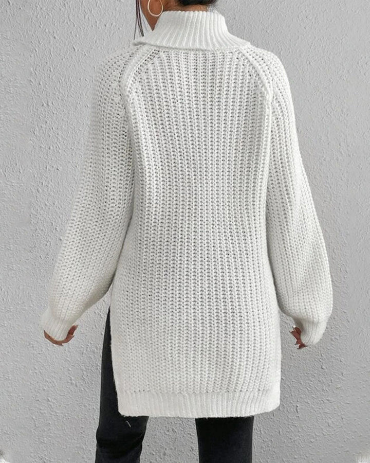 Women’s Winter Ribbed Turtleneck Sweater