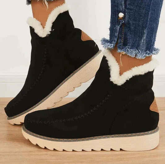 Botines cálidos elegantes para mujer