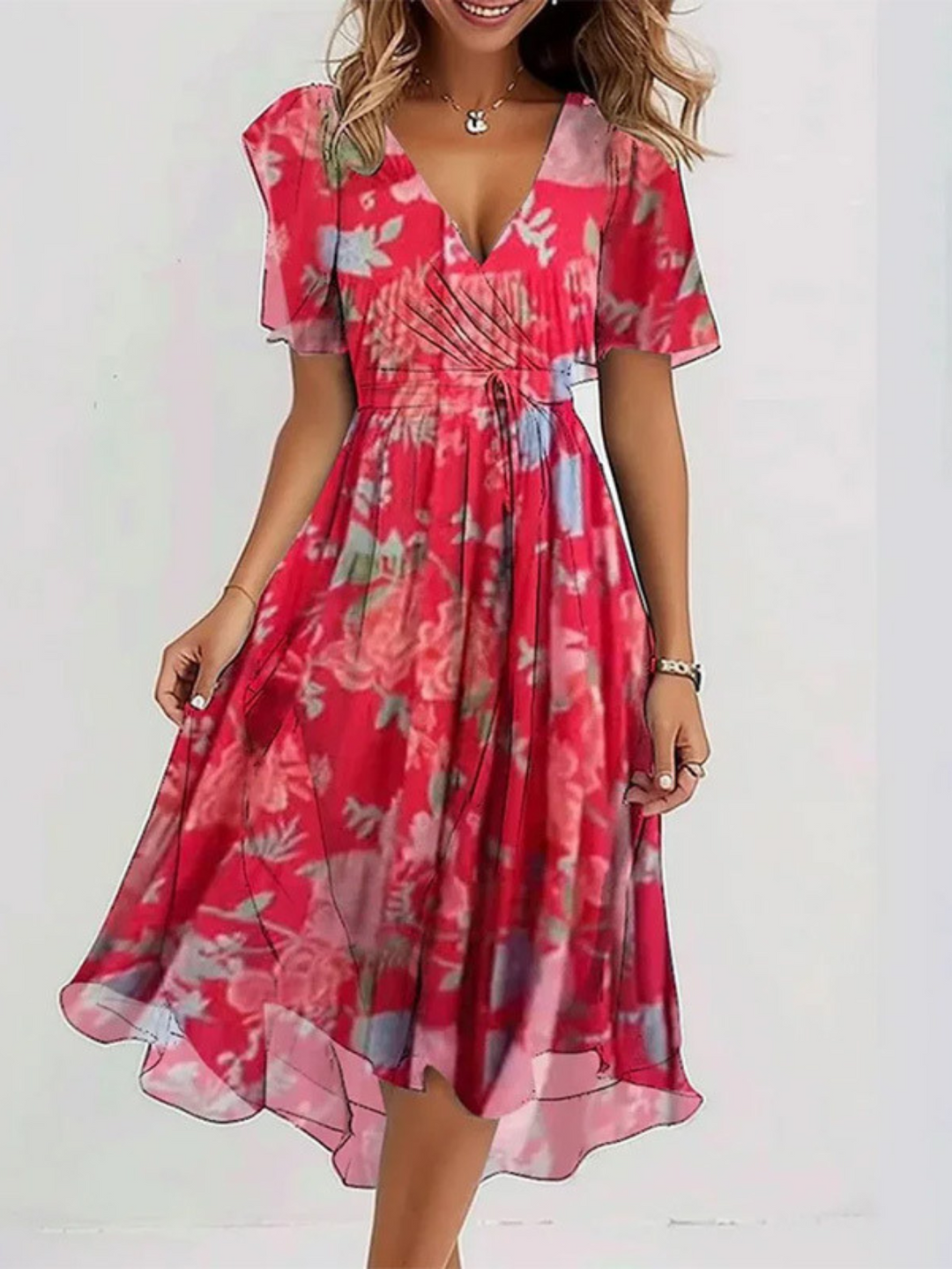 Matilda | Vestido veraniego con cubierta para el vientre