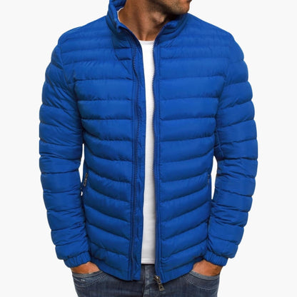 Comfortable Striped Warm Jacket