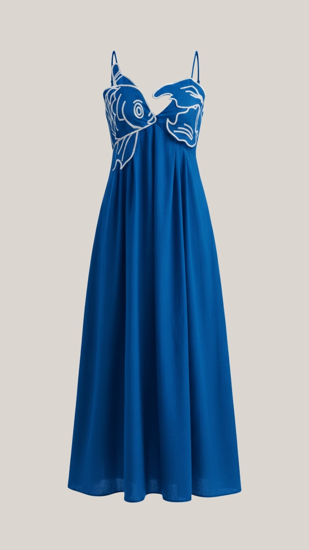 Embroidered Maxi Dress