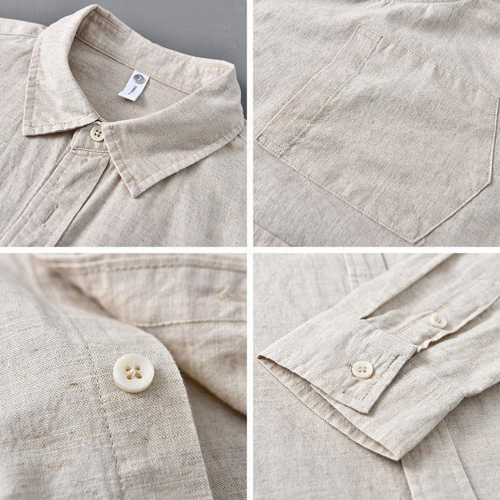 Camisa casual con botones