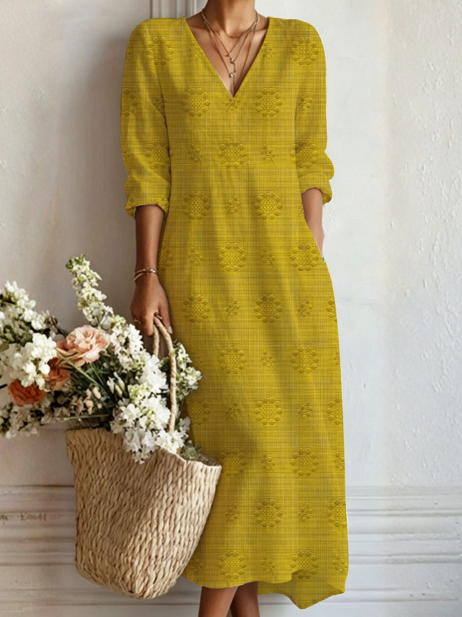 Bianca | Elegant Bohemian Maxi Dress