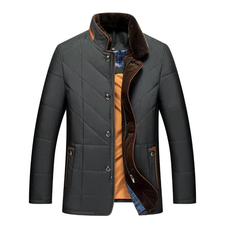 Chaqueta con cuello clásico