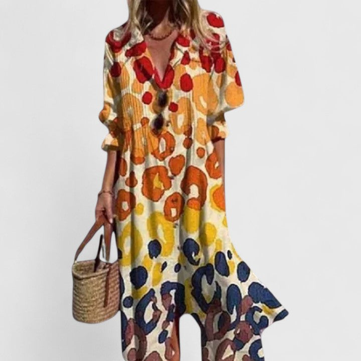 Paula | Vestido boho elegante