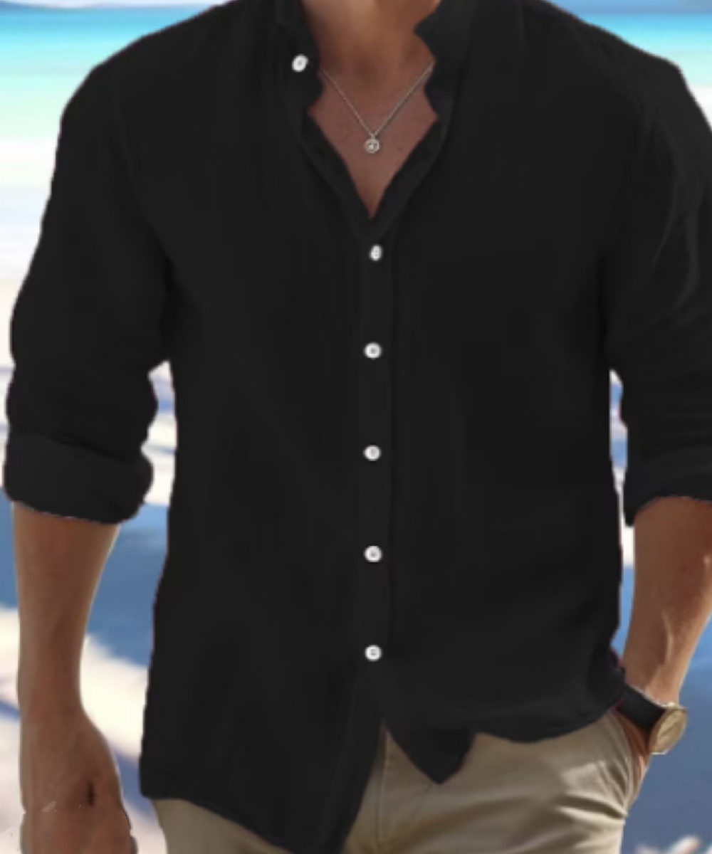 Camisa casual de manga larga