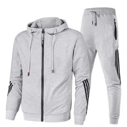 Conjunto de sudadera con capucha de ropa urbana moderna para hombre