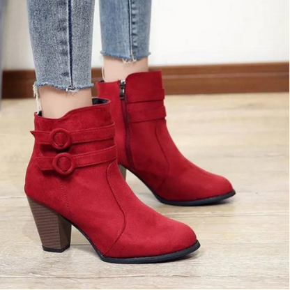 Women’s Chic Zip-Up Ankle Boots